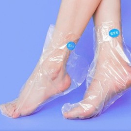 Disposable Foot Mask Vinyl Covers, 100 Count - Foot Care & Moisturizing Pack M50532 5ea