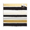 Tallon Black & Gold Stripes 6x4 Photo Album Memo Slip