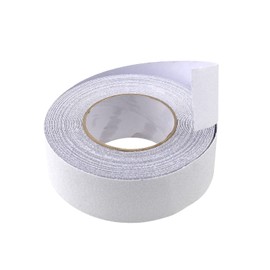 Anti Slip Safety Tape, 50mm*5m Hazard Caution Tape, Strong Grip Abrasive Tape for Indoor Outdoor Walkway Stairs, Steps (Transparent)