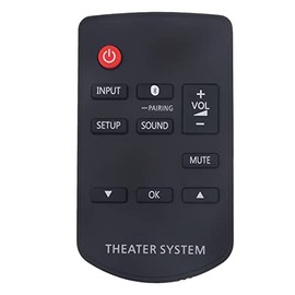 GHUST N2QAYC000098 Remote Control Replacement for Panasonic Home Theater Audio System SC-HTB580 SU-HTB580 N2QAYC000121 SC-ALL30 SA-ALL70 SC-HTB680 SC-HTB685 SC-HTB690 SC-HTB880 SC-HTE180 SC-HTE200