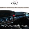 LVBRT Car Flower Vase Vent Clip Glass Plant Holder Universal