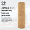 Go4Cork Yoga High-Density Cork Body Roller - 11.8" x 3.7"