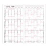 Collect Notebook, 2026, Monthly Planner, Apartment Diary, Horizontal Size, Navy