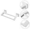 KONTONTY Wall Mounted No Drill Towel Rack Double Towel Bar