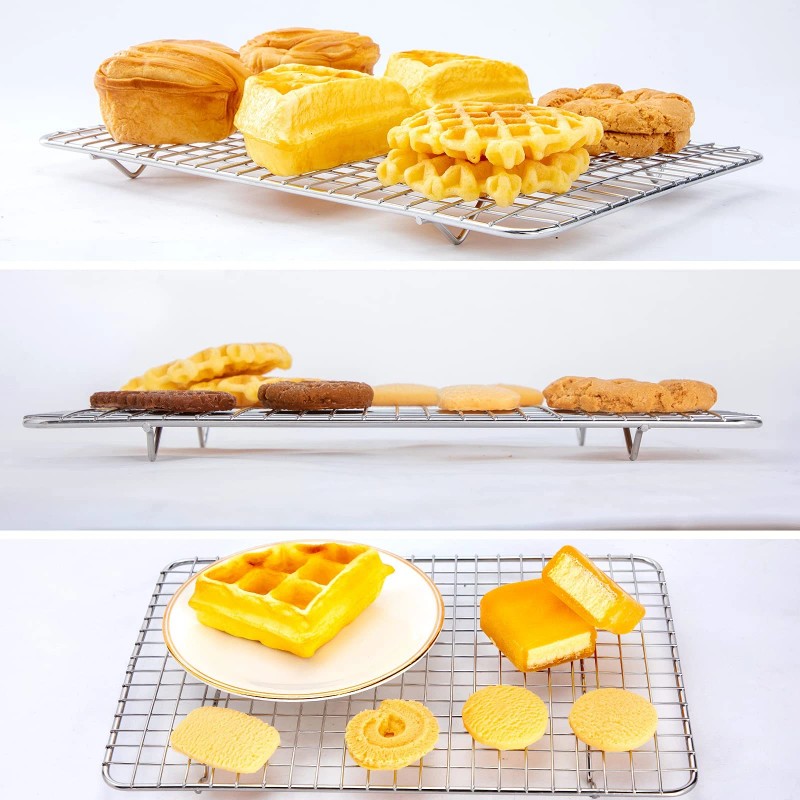 Aisoso Cooling Rack For Baking, Baking Rack With 18/8 Stainless