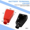 Wevdn 4 PCS Battery Terminal Covers, Positive Negative Top Post