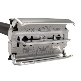 THE SHAVE FACTORY 50 Feather Double Edge Razor Blades, Yellow