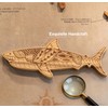 PUICIO Shark Charcuterie Board Shark Couchie Acacia wood Board,Christams Kitchen