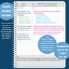 BookFactory Universal Note Taking System - Cornell Notes Notebook, 120