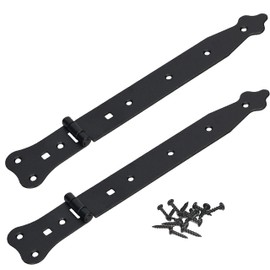 KOTARBAU® Set of 2 Shutter Hinges 320 mm Narrow Gate Hinge Stylish Door Hinge of Highest Quality Throw Hinges Cross Hangers Garden Gate Hinge