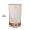 nu-steel MST5CH Misty Copper Collection Tumbler, Perfect for Home &