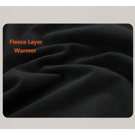 Dtone Kids Athletic Base Layer Set Boys Thermal Long Sleeve Top and Leggings for Football Sport Ski Fleece Black 10-11 Years