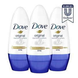 3 roll-ons of 40ml deodorant / 데오드란트 롤온 40ml 3개