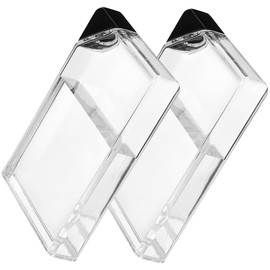 Kisangel 2pcs Water Cup As Travel Square Paper Water