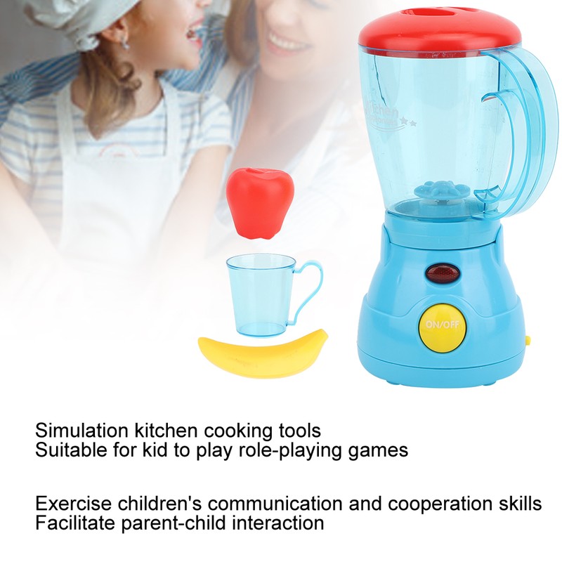 Children Simulation Home Appliance Juicer Mixer Bread Machine Kitchen Cooking