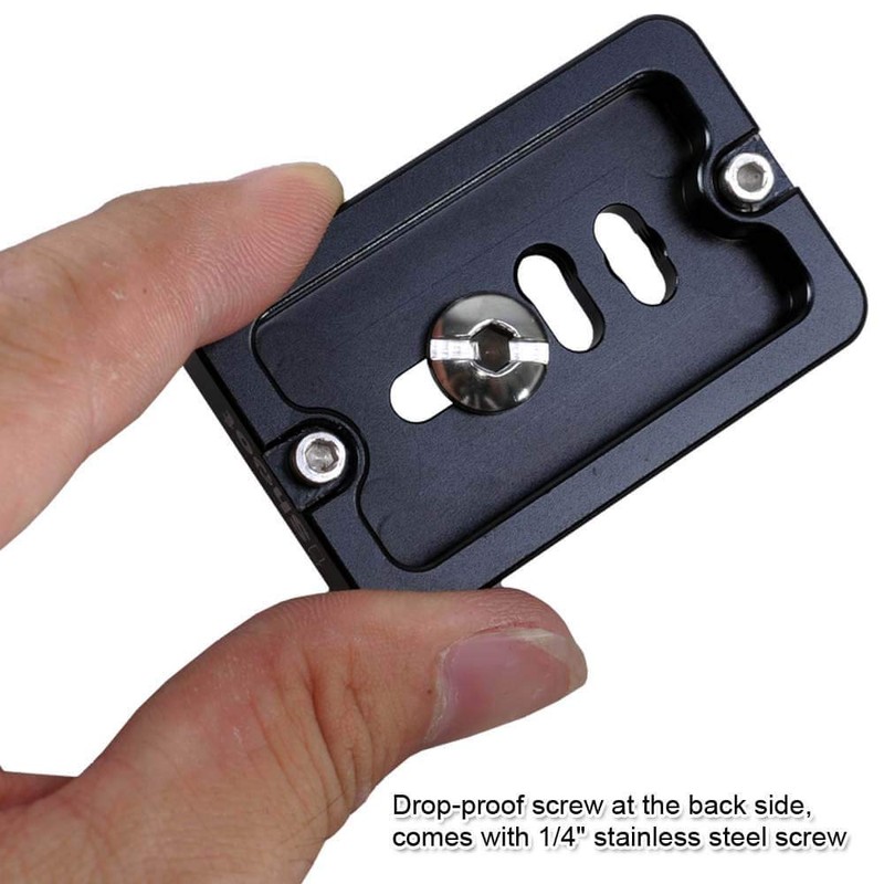 iShoot Camera Quick Release Plate QS-60 with 1/4" Screw, Compatible