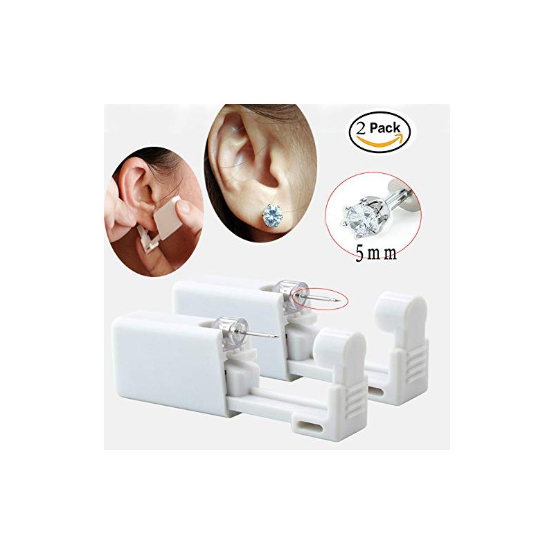 AM RONG MAGIC 2 Pack Ear Piercing Gun,Self Ear Piercing