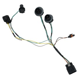 Zreneyfex Car Headlight Wire Harness Assembly 15841610 Front Lamp Socket Wire Replacement for GMC Sierra 1500 2007-2013 Sierra 2500 HD 3500 HD 2007-2014