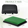 4 Pack Air Filter with Clean Cover Compatible with GCV160