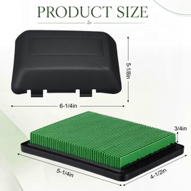 4 Pack Air Filter with Clean Cover Compatible with GCV160 HRX217