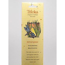 Triloka, Incense Lemongrass, 10 Count