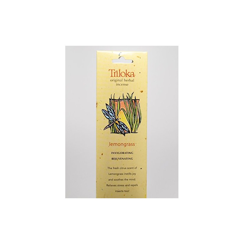 Triloka, Incense Lemongrass, 10 Count