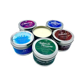 Shea Butter + Soy Massage & Body Oil Candle - 14 oz (Skin Delights)