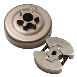 DUZFOREI 530047061 Spur Sprocket Clutch Drum Assembly Kit Replacement for Husqvarna 36 41 136 141 235 235E 240 240E Replacement for Partner 350 351