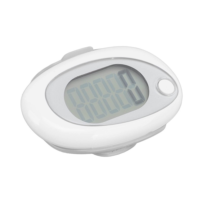 3D Pedometer Simple Step Counter with Clip Lanyard Accurate Quiet