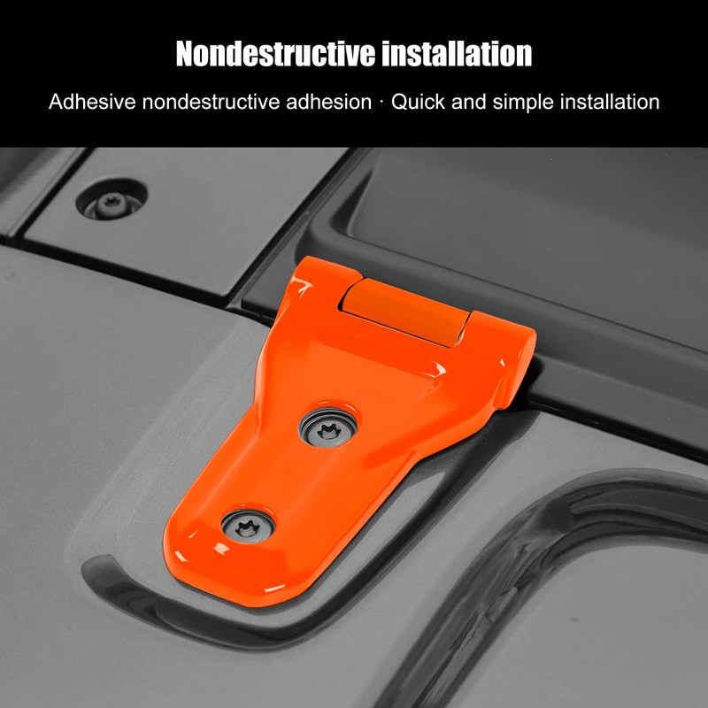 Hoolcar - Cubierta de bisagra para capó del motor, accesorios