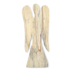 Handgefertigter Engel aus gestocktem Buchenholz - Schutzengel - Für Zuhase oder als Geschenk - Unikat - Nachhaltig hergestellt in Deutschland