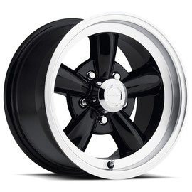 Vision 141 Legend5 Сustom Wheel - Gloss Black with Machined Lip 15" x 8", 0 Offset, 5x139.7 Bolt Pattern, 87.1mm Hub