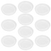 XZW 10pcs 3-inch envelope tube end cap Plastic end caps