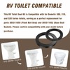 RV Toilet Seal Kit (Flush Ball Seal 385311658 & Base