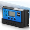 Solar Controller, 6A/5A/4A/3A/2A/1A 12V 24V Auto Solar Controller PWM Controller