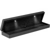 Noble Black Light LED Single Bracelet Jewelry Box Deluxe for