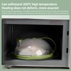 Microwave Splatter Cover for Food - Clear Microwave Splash Guard