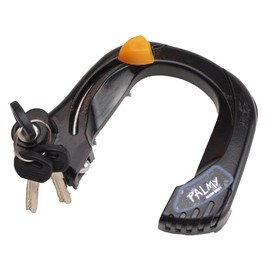 PALMY 3 Band Ring Lock, Compatible with P-970/Φ0.55, 0.55, 0.55, 0.75 inches (13, 16, 19 mm), Black