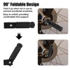 2pcs Electric Bike Foot Pegs for Ridstar Super and Macfox
