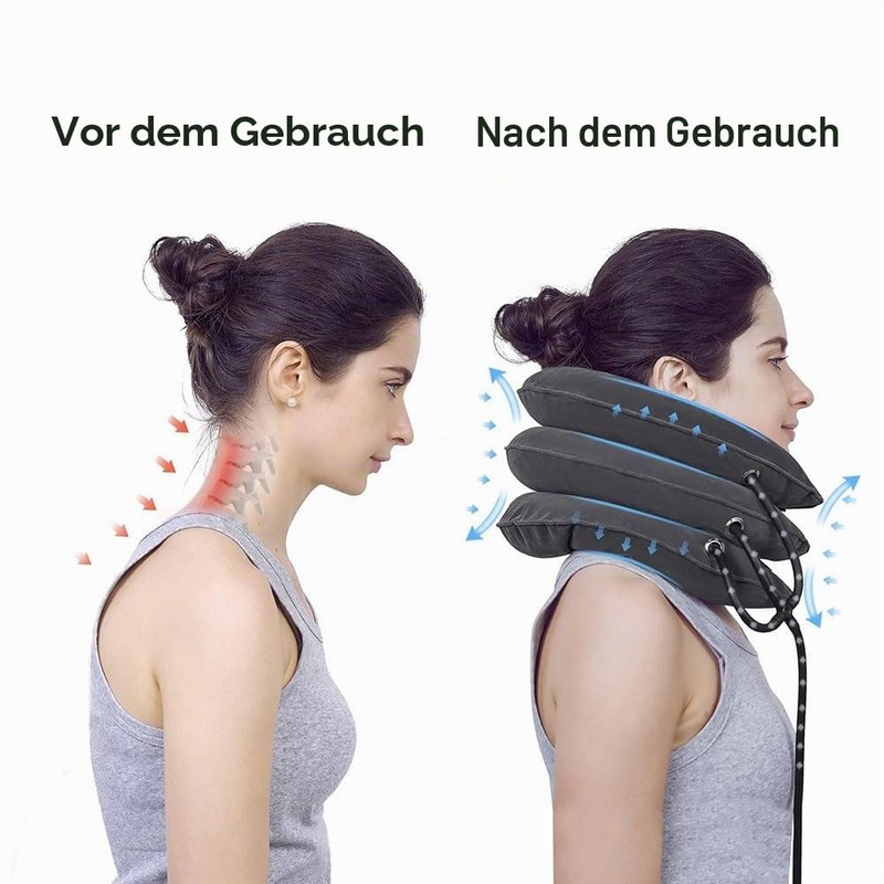 KARELLS Cervical Neck Traction Device, Neck Support, Neck Massager, Neck