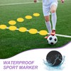 PATIKIL 6pcs Spot Markers 9" Non-Slip Flow Dot Agility Markers