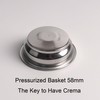 CAPFEI 58mm Pressurized Filter Basket Compatible with Calphalon Temp IQ/Kitchenaid