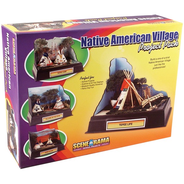 Woodland Scenics Project Pack, Native American Village