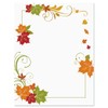 Current Fall Flourish Leaves Autumn Themed Stationery – For Holidays,