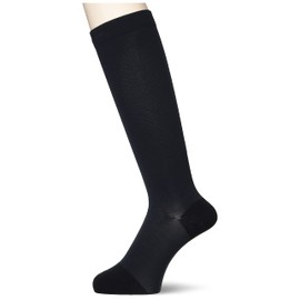 Footmax FML032 V Type Compression High Socks, Black