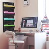 Eamay Wall Mount/Over Door File Hanging Storage Organizer - 4
