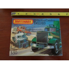 MATCHBOX COLLECTORS CATALOG 1982 1983 Cars Trucks Convoy Yesteryear SuperKings !