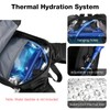 Outplea Breathable Cycling Backpack Waterproof, Mountain Bike Backpack with Helmet