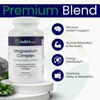 Nutriluxe Magnesium 1400mg Complex - 120 Capsules - 3 in