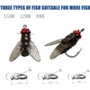 Bionic Fly Fishing Bait,20pcs Fly Fishing Flies, Bionic Flies Fishing